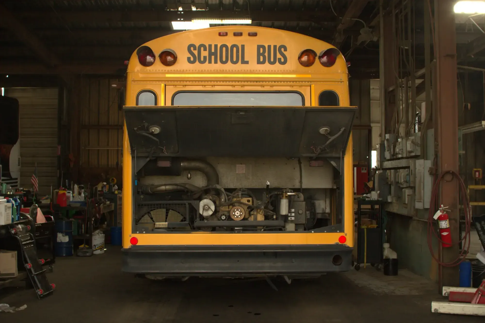 Bus Repair Shop in Edmonton, AB