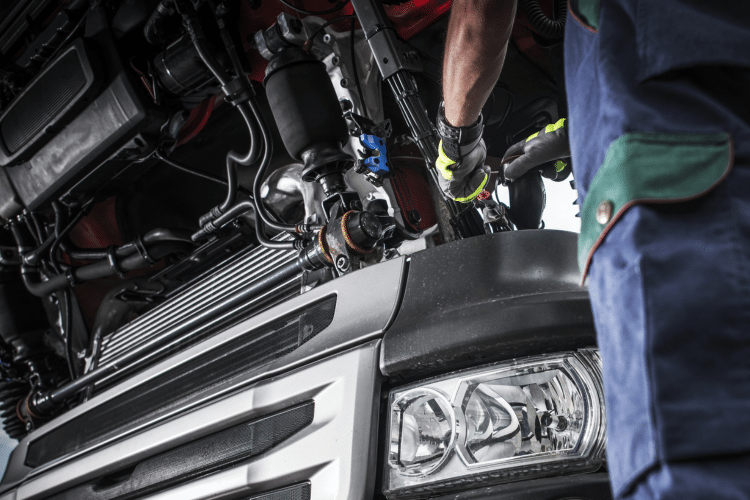 Truck inspection